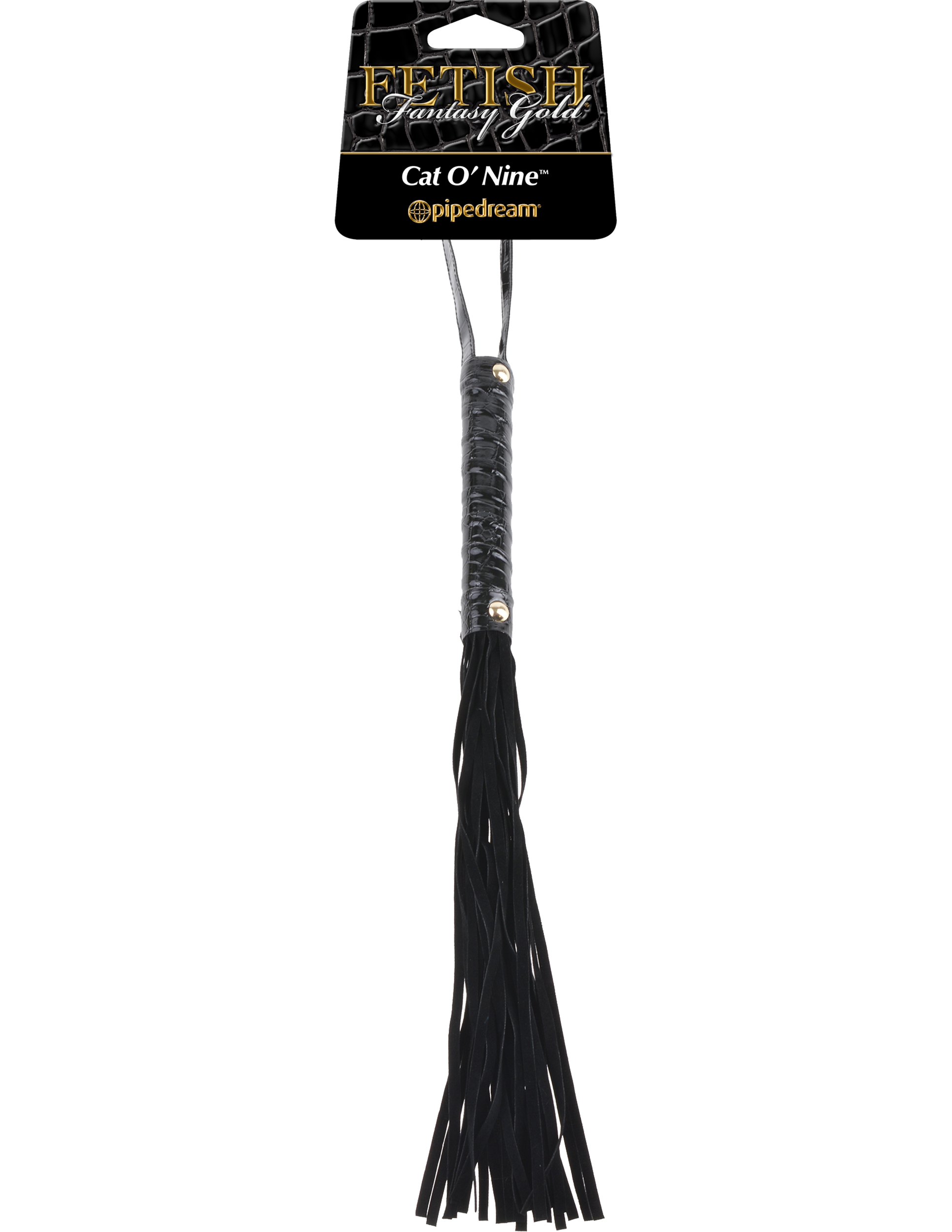 Fetish Fantasy Gold Cat O Nine - Black - Image 3
