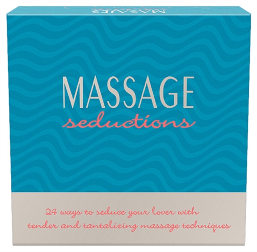 Are you looking for ways to intensify your intimacy with a variety of massage methods. Bring sensual spa experience home with this erotic massage kit. The kit offers 24 ways to seduce your lover tender and tantalizing massage techniques.