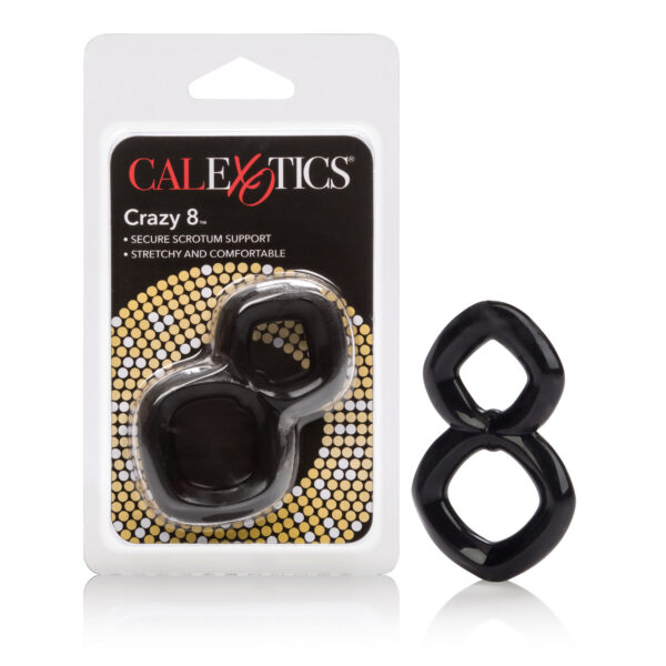 Stretchy dual support enhancer for extended pleasure. Durable and comfortable and secure scrotum support him