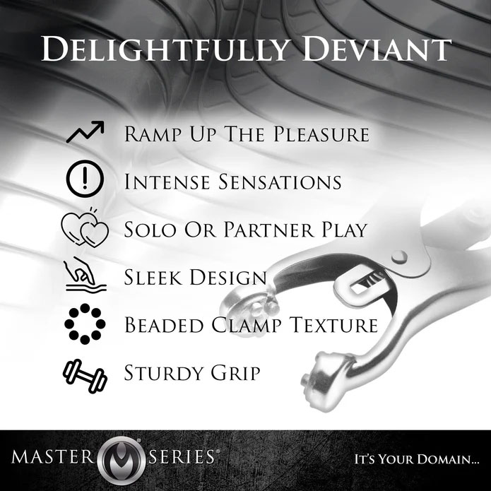 unyielding on sensitive flesh. Recommended for those with moderate to heavy BDSM experience
