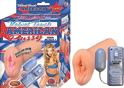 Better than real skin vibrating masturbator keeps you coming back for more. 3 speed vibrating bullet fits inside masturbator sleeve. Bullet can be used for clitoral stimulation.