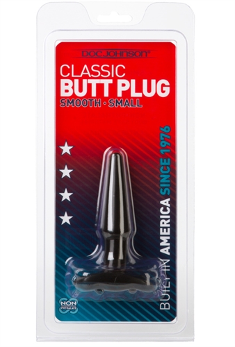 A classic toy for beginners. Doc Johnson's 4 inch Butt Plug has a smooth tear-drop shape ideal for first-time insertion