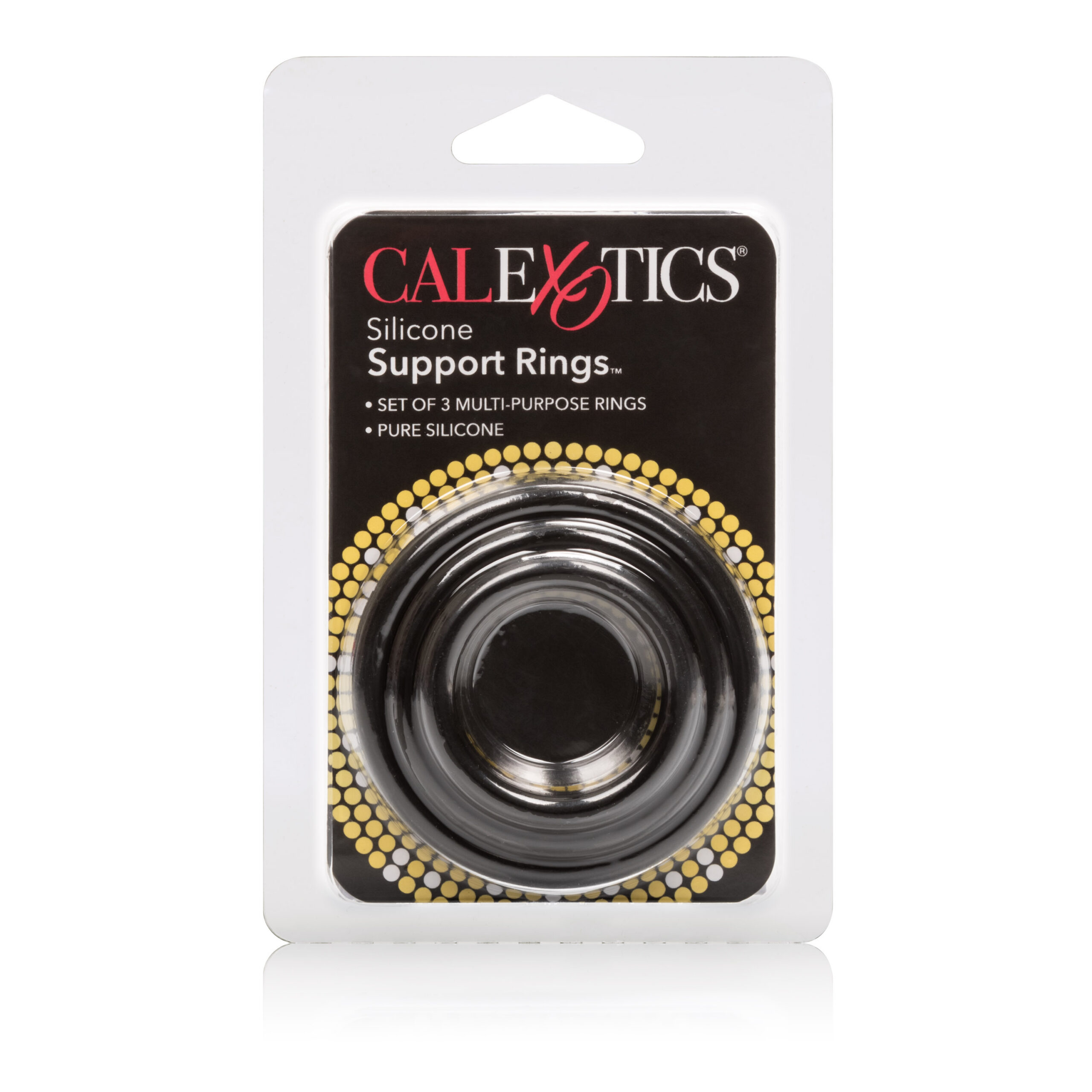 100% pure Silicone and are supplied in a set of three sizes. The medium