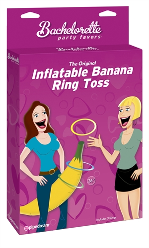 Bachelorette Party Favors Inflatable Banana Ring Toss - Image 2
