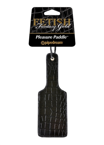 Fetish Fantasy Gold Love Pleasure Paddle - Black - Image 2