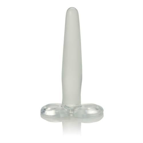 Soft pliable 4.5 inch slim silicone probes with secure grip.
