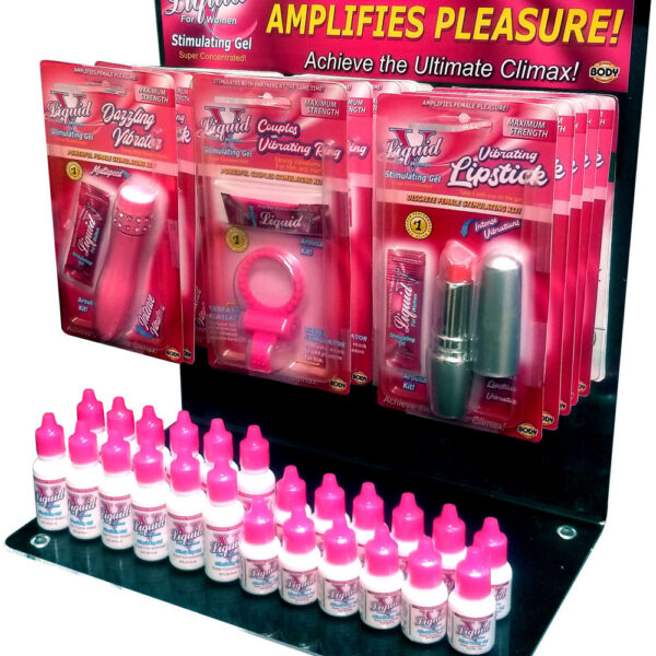 Liquid v Vibrating Acrylic Display