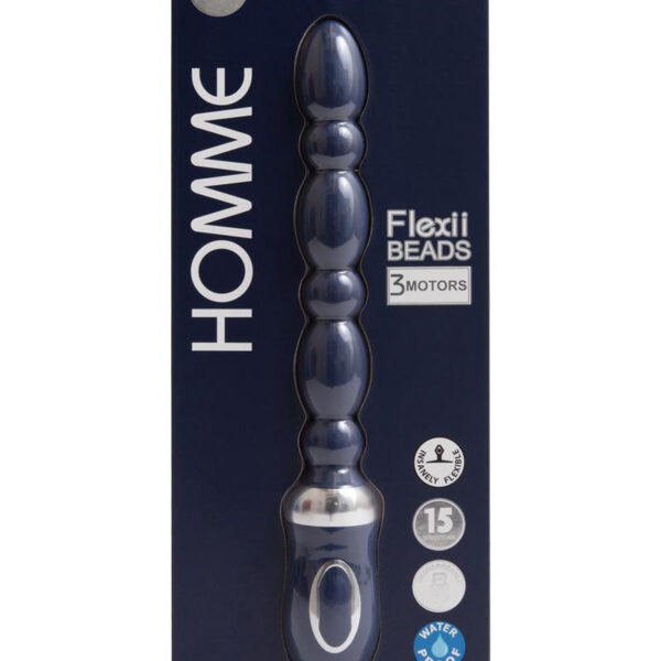 Homme Flexii Beads - Navy Blue
