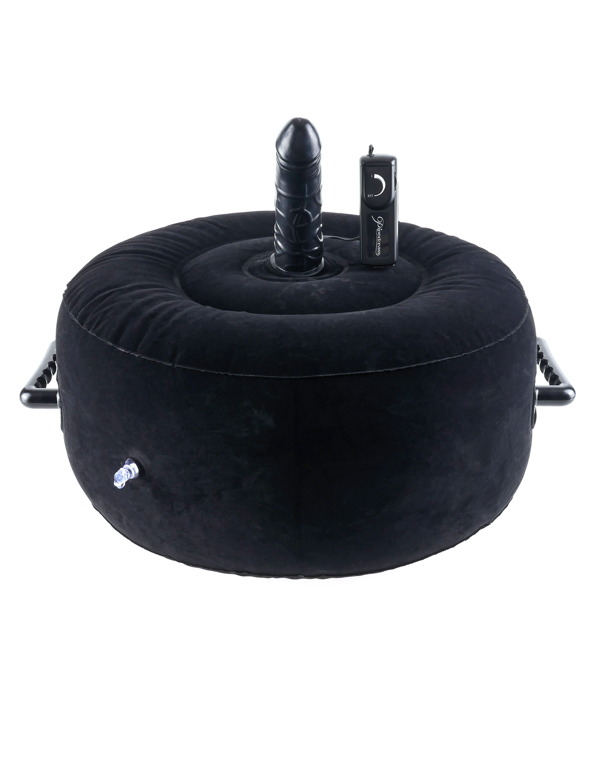 Take the ride of your life with the Fetish Fantasy Inflatable Hot Seat. Anchored in the middle of the cushion is a firm jelly