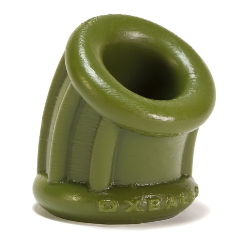 BENT is super soft stretchy fleshy siliconewith a curvea bent ball stretching tube with a fat squishy rim. Our super-soft silicone feels amazing on your nutsit stretches just right