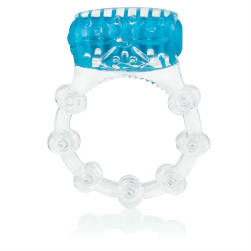 The Screaming O Vibrating Ring is the award-winning sex secret that helps couples have better more satisfying sex. With pleasure knobs for him and ticklers for her couples enjoy mutual stimulation with vibration that buzzes throughout the entire ring. Now available as a convenient ColorPoP Quickie couples can enjoy vibrant vibration at home or on the go with a disposable design they can take anywhere.