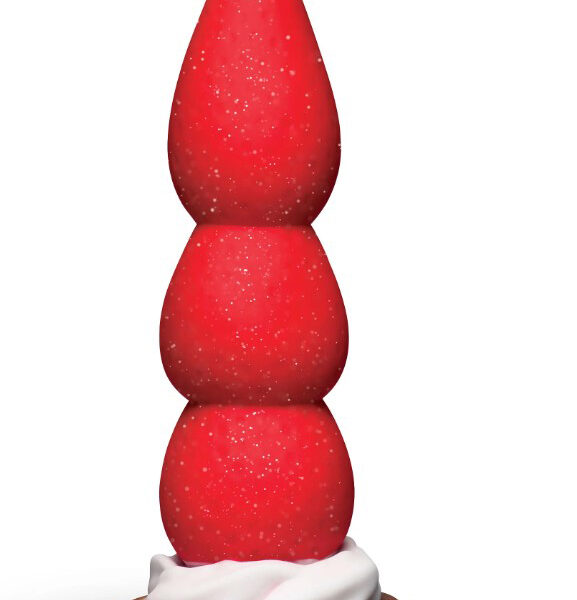 Strawberry Sweet Cream Premium Silicone Dildo
