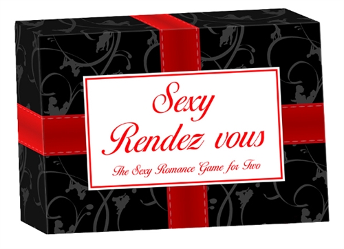 A romantic game for two. Flirt kiss massage and enjoy frisky foreplay as you and your lover move around the board. Earn Sexy Rendez vous cards as you go. Each card contains a steamy sexual encounter that is also creative adventurous or absolutely erotic. The winner gets to select the Sexy Rendez vous to act out. Rules are translated in English Spanish French German Dutch Italian Portuguese Polish Russian and Danish.