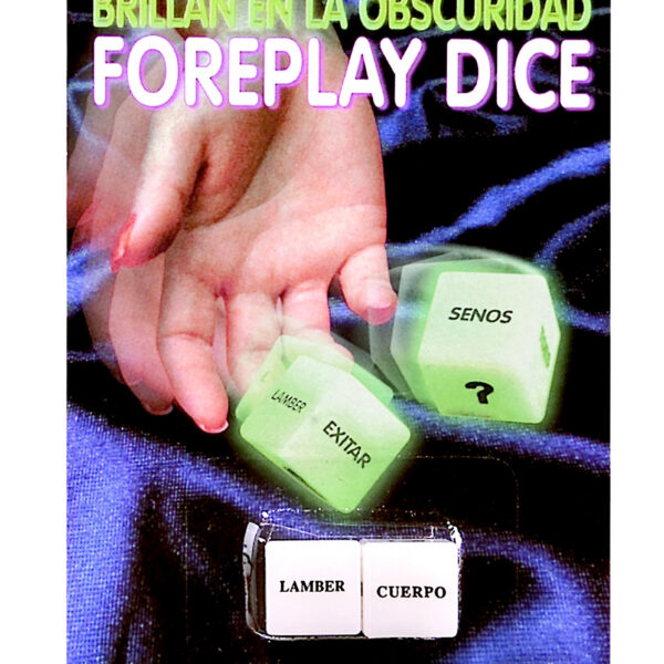 Brillan en la obscuridad. Una forma ertica y  divertida para traer seduccin a t vida romantica.  Tra los dados
