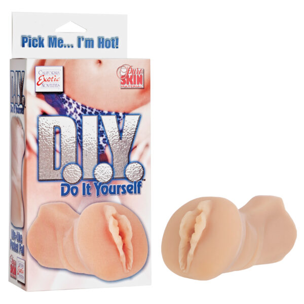 Ultra life-like Pureskin pocket pal. Soft tight and stretchy masturbator. Easy cleaning and maintenance free.