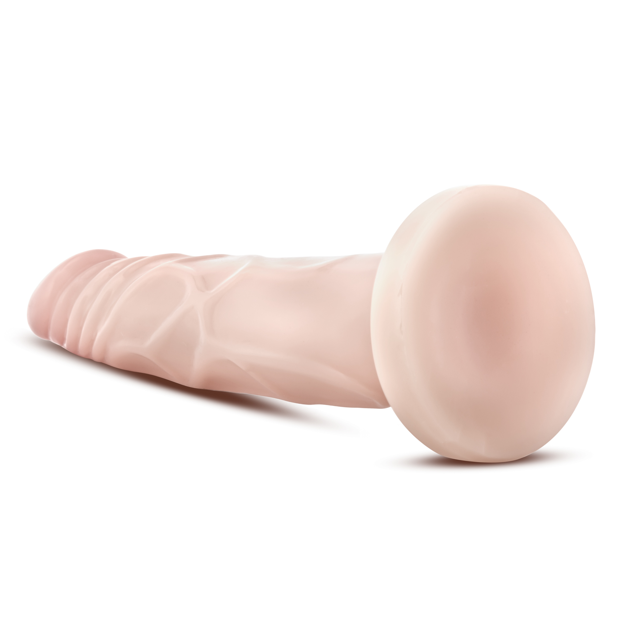 and it feels realistic yet flexible. - The strong suction cup base easily attaches to any smooth