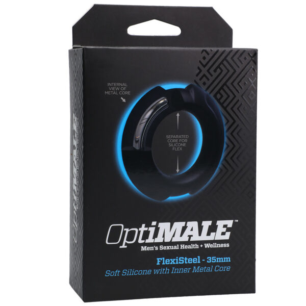 Optimale Flexisteel - Metal Core - 35mm - Black