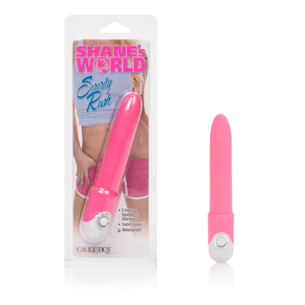 Silky smooth satin finish massager. 3 intense speeds of vibration. Easy to
