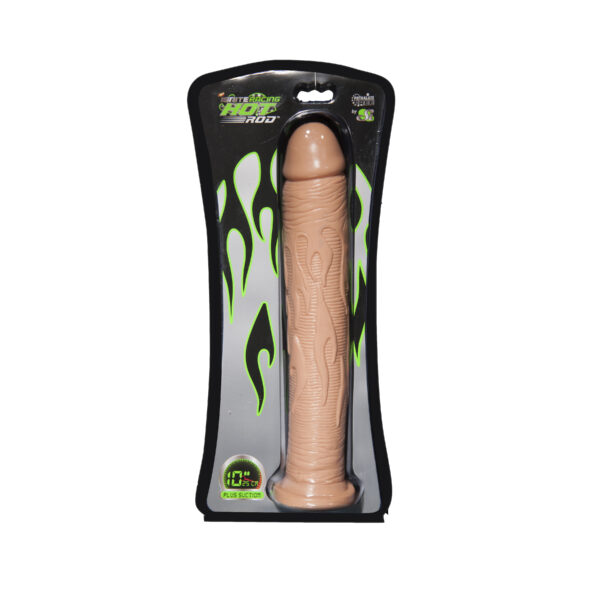 10" Hot Rod W/suction - Flesh