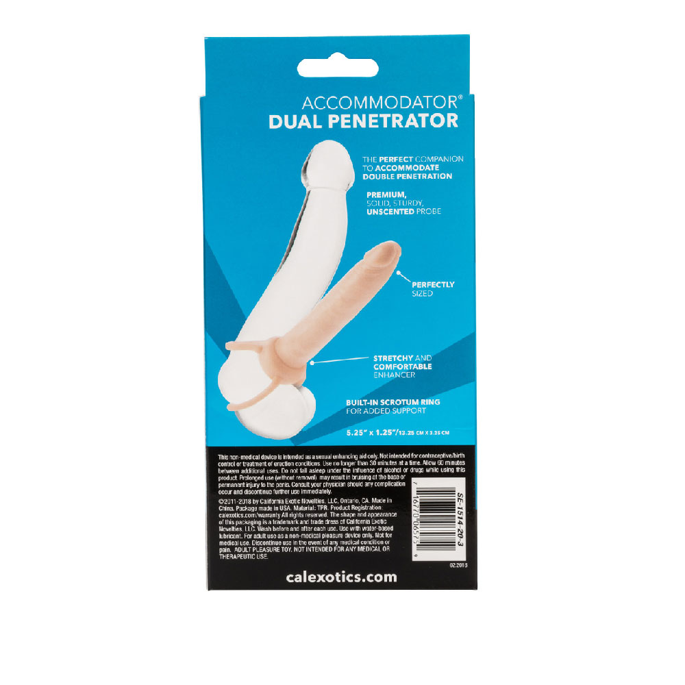 The Accommodator Dual Penetrator - Ivory - Image 3