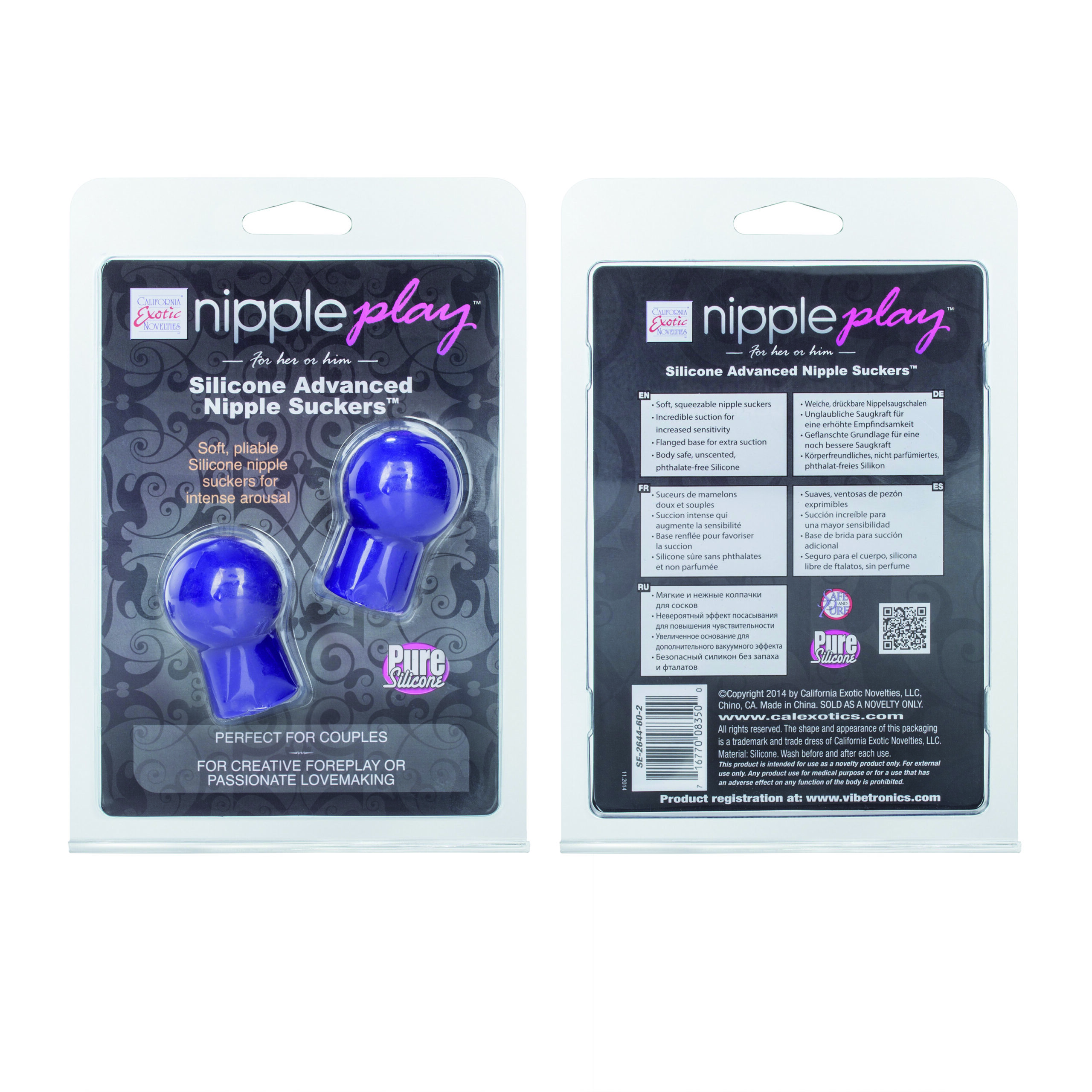 simply position directly onto the nipples and squeeze gently to vacuum secure the suckers into place. As soon as you squeeze the pliable bulb the sensual tingles begin. To maximize your satisfaction use arousal gel to maintain a fully erect nipple effect. Nipple play lovers can experience increased sensitivity and orgasmic ecstasy. The suckers are great for erotic fetish play