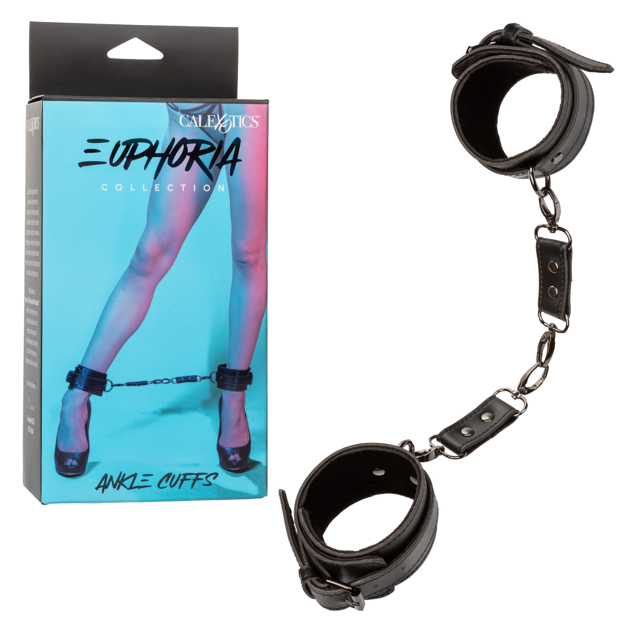 Euphoria Collection Ankle Cuffs - Black