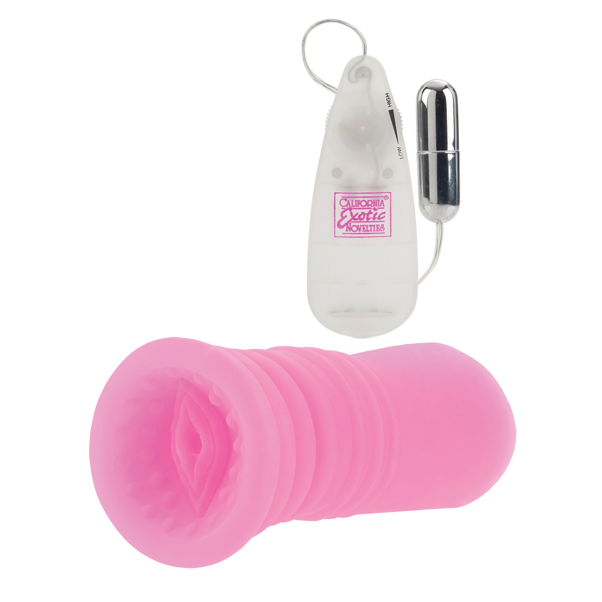 Sue Johanson Glow-in-the-Dark Vibrating Super Head Honcho - Pink - Image 2