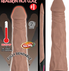 Natural Realskin Hot Cock #1 - Brown