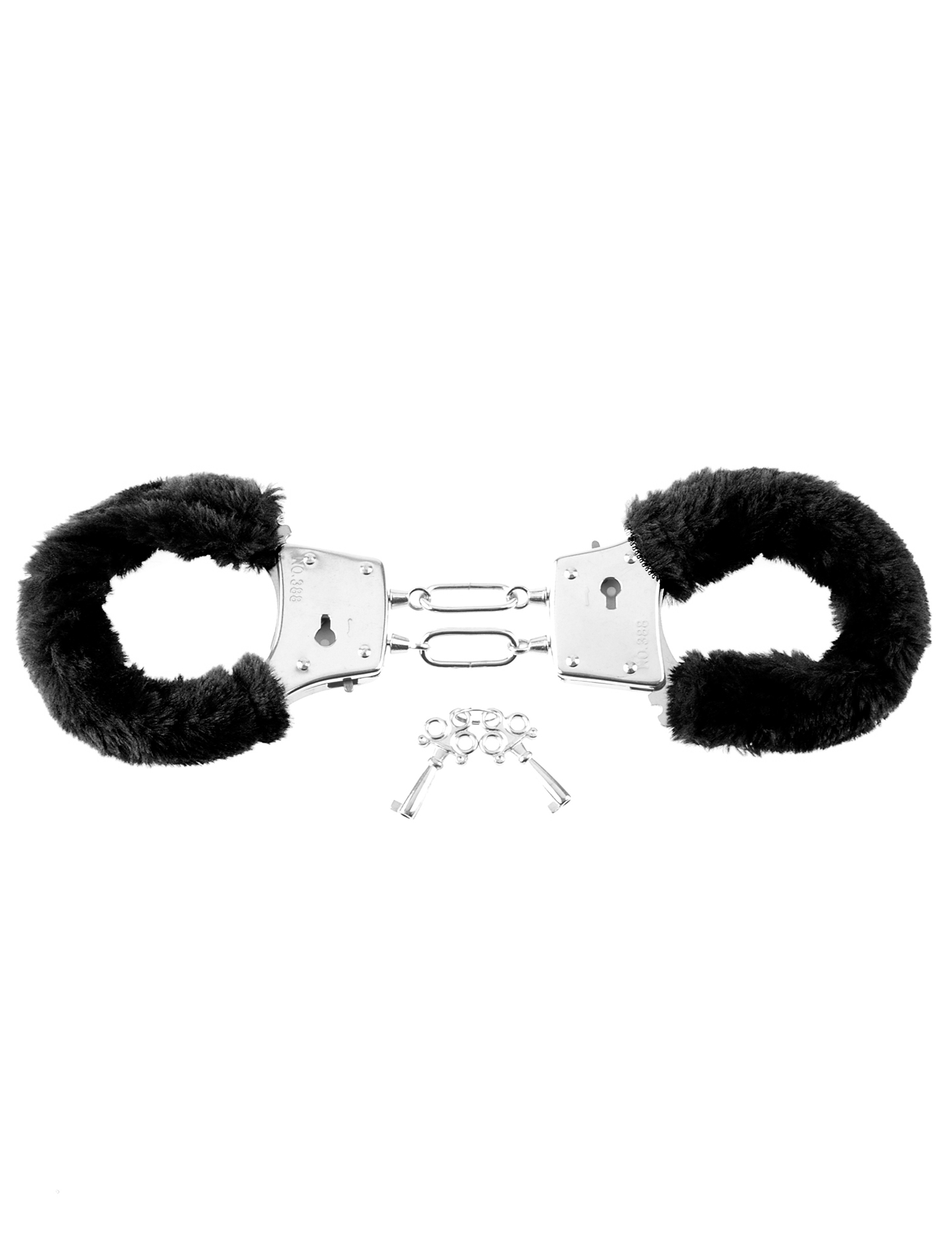 and titillates! These metal cuffs are perfect for beginners and strong enough for any level of user. The locking mechanism has a quick-release button in case you lose the key