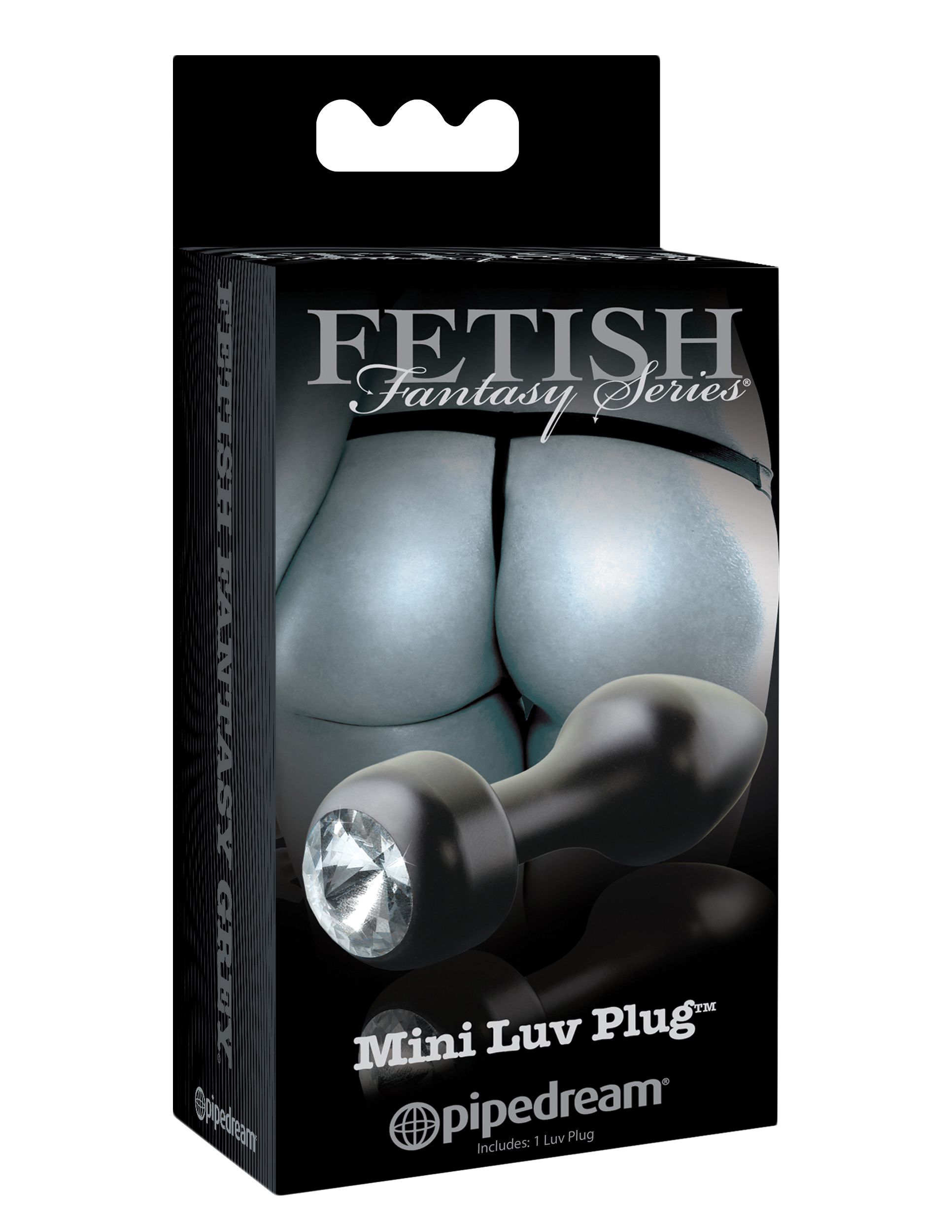 Fetish Fantasy Series Limited Edition Mini Luv Butt Plug - Black - Image 3