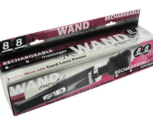 8 Speed 8 Mode Wand Rechargeable - Black