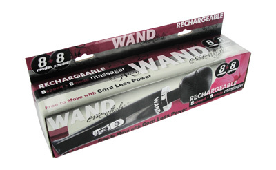 8 Speed 8 Mode Wand Rechargeable - Black