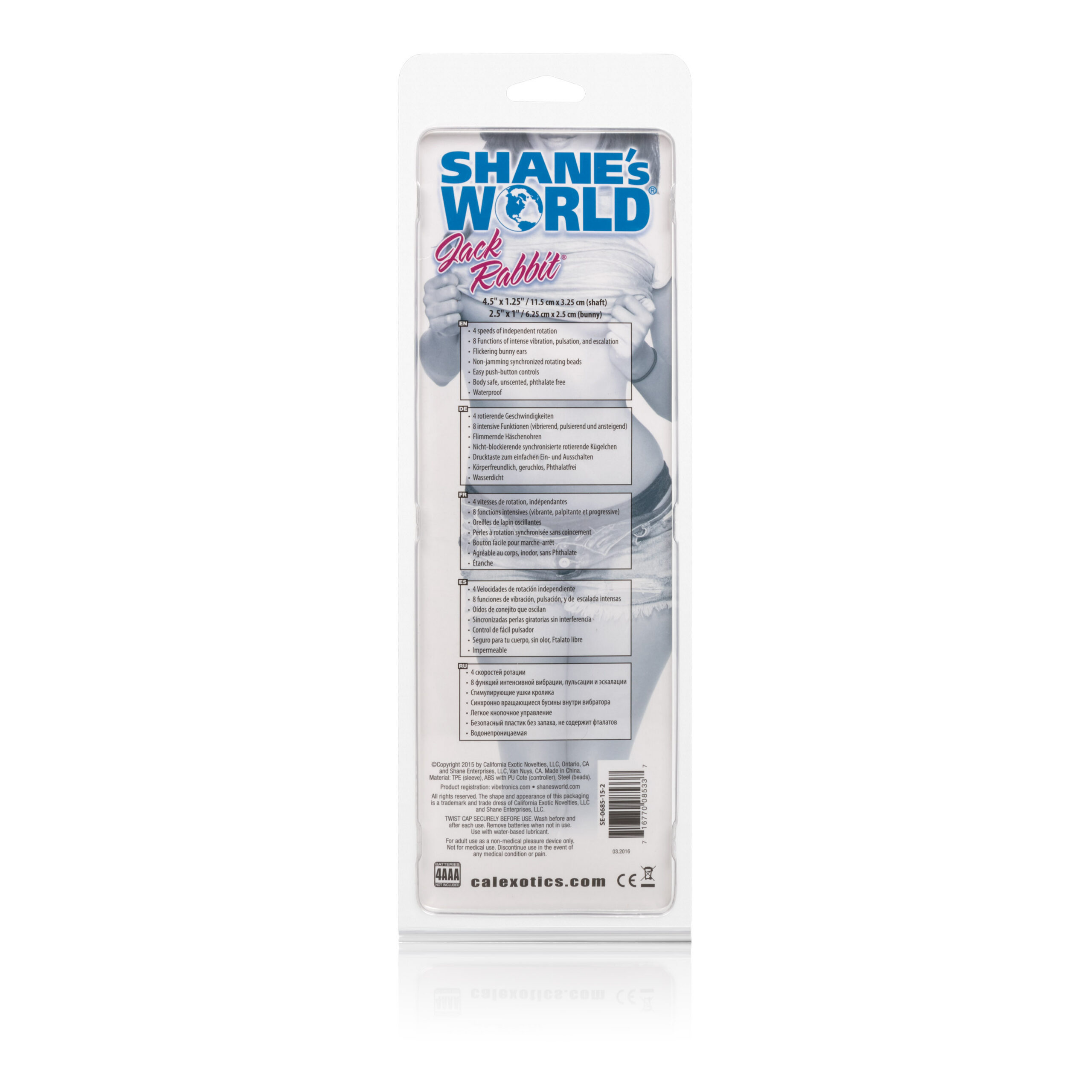 and advanced users. Features 8 intense functions of vibration