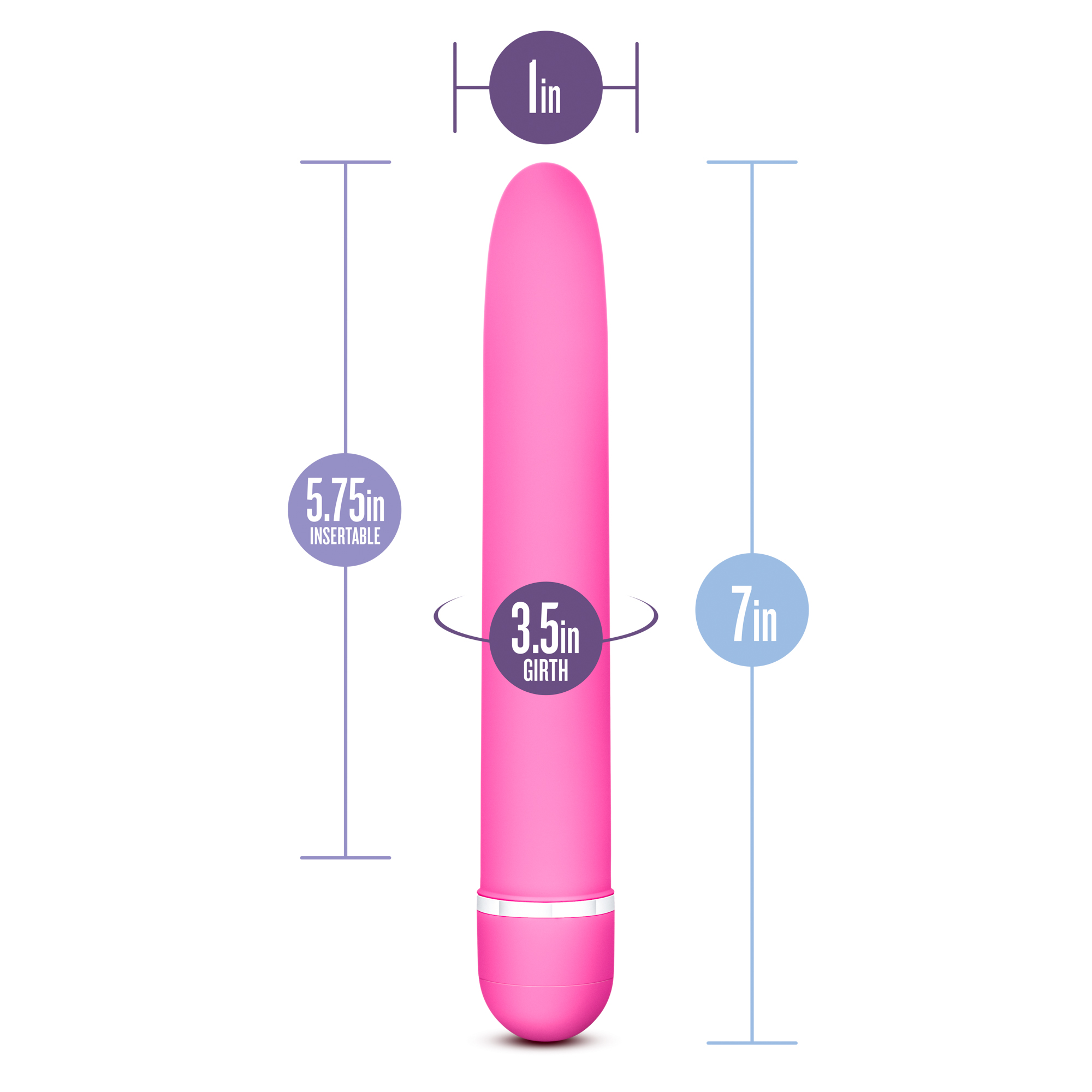 The classic vibrator gets a sleek makeover with our modern color palette and super smooth satin finish. The multi-speed vibrations are controlled by a simple twist of the dial at the base. A slim silver detail completes the look. Luxuriate is phthalate and latex free and its waterproof for pleasure in the shower. Runs quietly on 2 AA batteries Luxuriate is 7-inches of pure vibrating delight. You will love the new look and even more powerful motors. This modern classic has a quality feel once you hold it you will know you can keep coming back to it for years of pleasure.