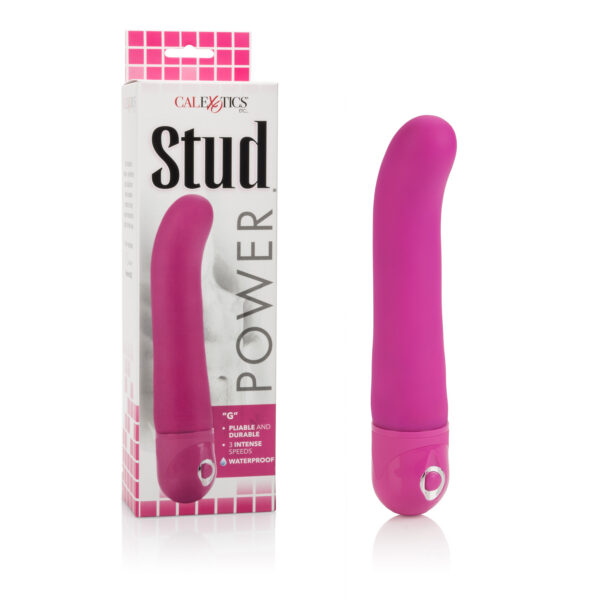 Power Stud ...Traditional design with contemporary flair. Body safe flexible vibrator.