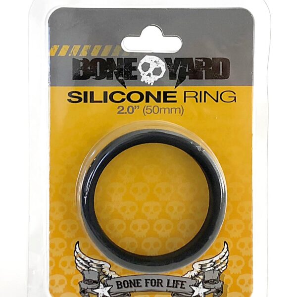 Boneyard Silicone Ring 50mm - Black