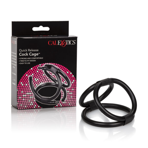 Trim-to-fit quick release 3 ring erection enhancer