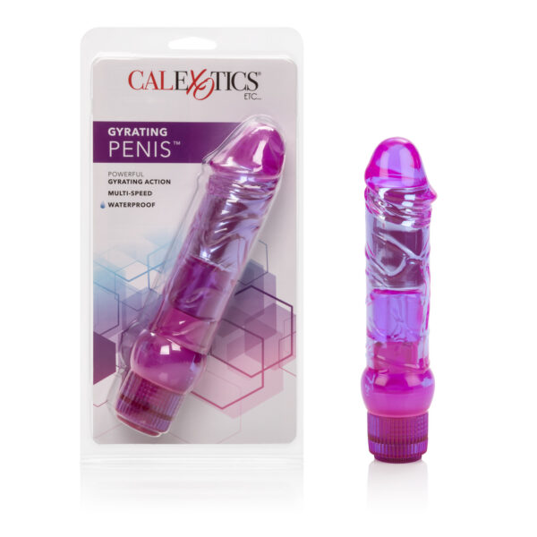 Powerful vibrating and gyrating penis. Multi-speed