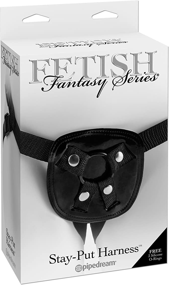Fetish Fantasy Series Stay-Put Harness - Black - Image 2