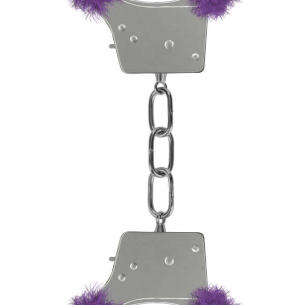 Beginner's Furry Handcuffs - Purple