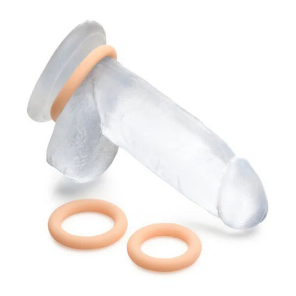 Jock Silicone Cock Ring Set in - Light