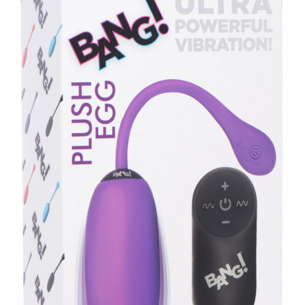 28x Plush Egg and Remote - Purple