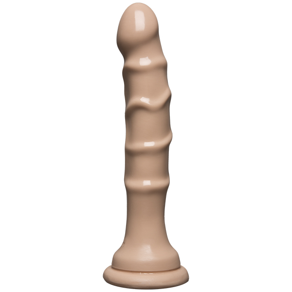 this 5.5" cock incorporates realistic design with an exquisite texture that is aimed to maximize your backdoor pleasure. The toy is a bit thinner than traditional sex toys for a more comfortable insertion and retraction