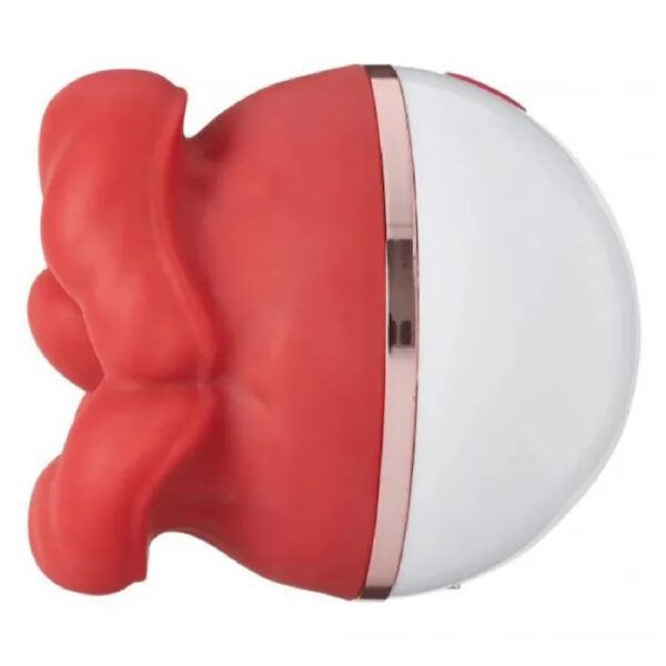 Big Lips Suction and Licking - Red