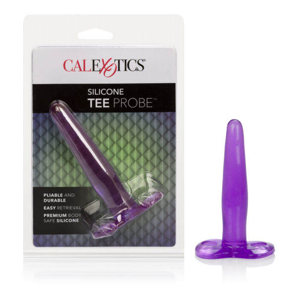 Soft pliable 4.5 inch slim silicone probes with secure grip.