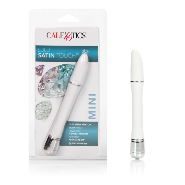 Satiny soft slender and discreetly sized personal  massagers with pinpoint tips Easy push button operation2 speed intensely powerful.