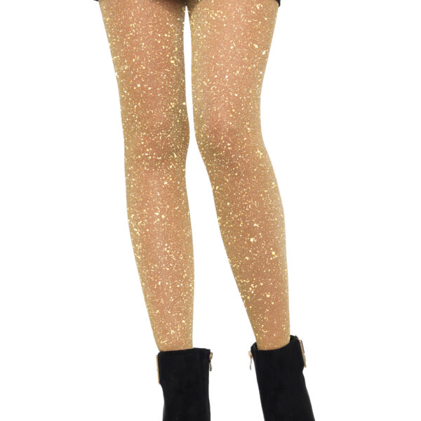 Lurex Tights - One Size - Gold