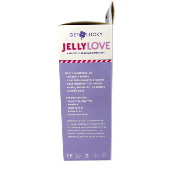 Jelly Love 7" Dildo - Purple