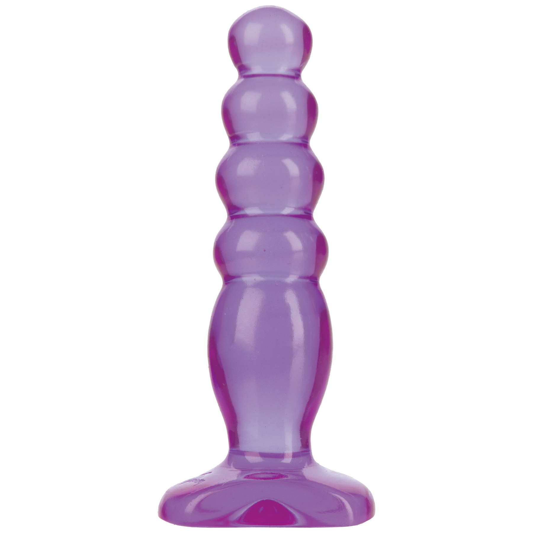 graduated anal plug. Bounce on the bubbles or use the flared base as a handle to simulate anal beads. Rounded for ease of insertion