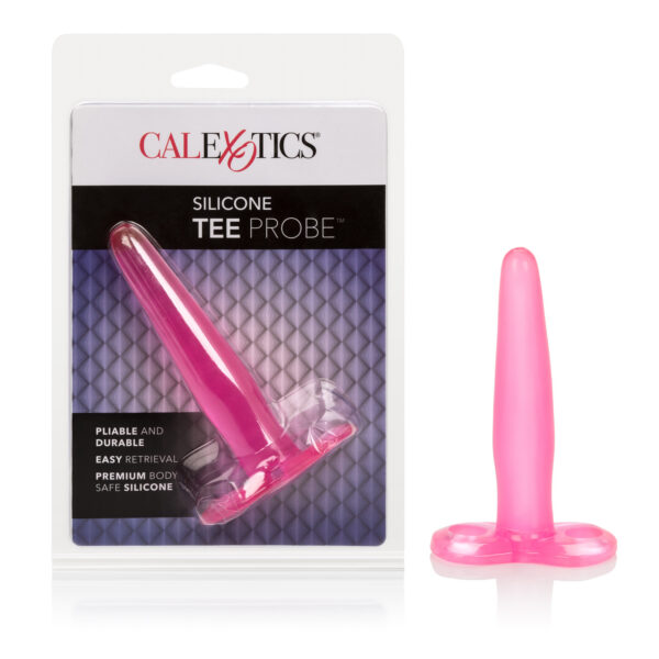 Soft pliable 4.5 inch slim silicone probes with secure grip.